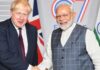 Assessing Delhi-London Security Partnership Amid Johnson’s India Visit
