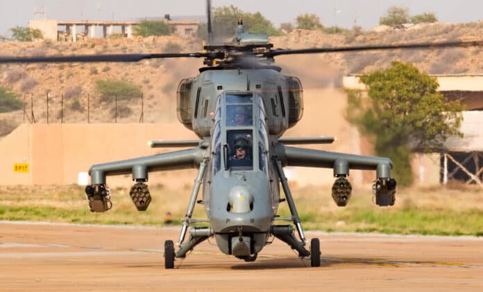 Indigenous Light Combat Helicopter in Role of Drone Destroyer