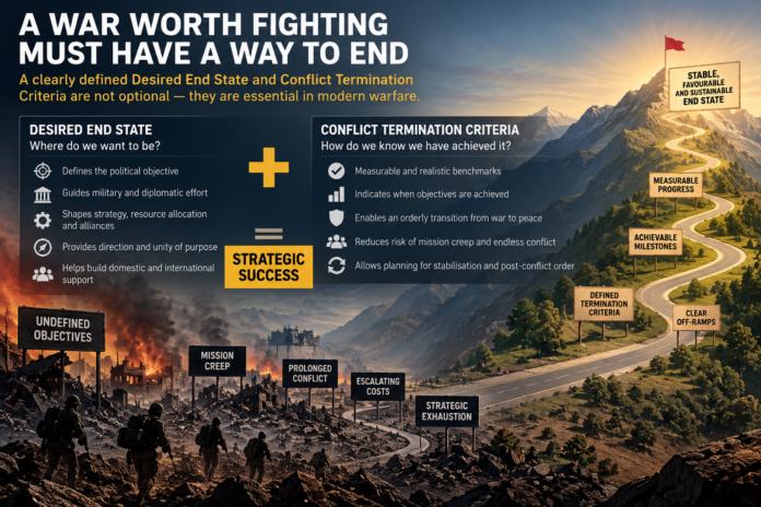 A War Worth Fighting Must Have a Way to End
